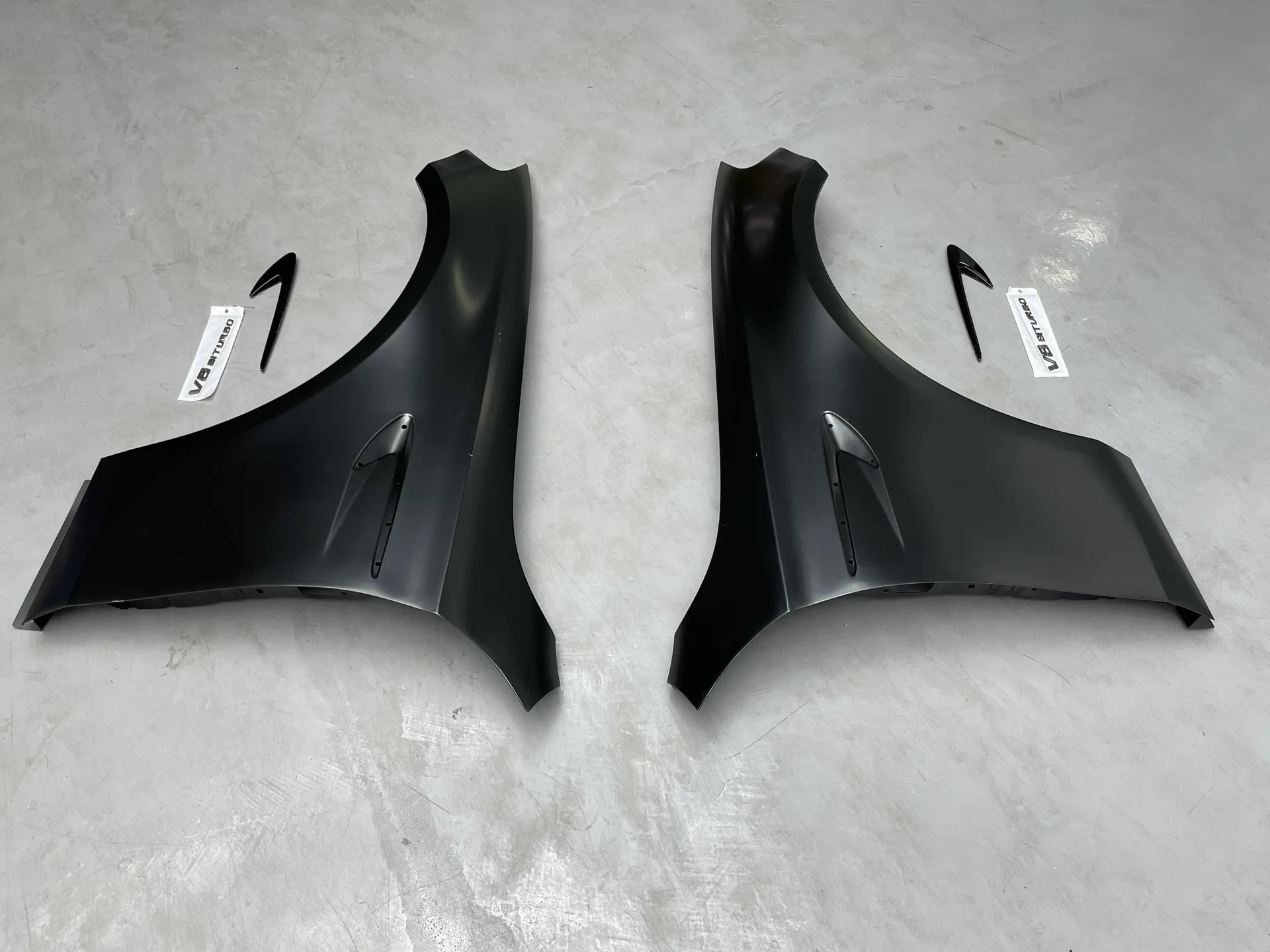 Fits 2016–2023 4-Door Mercedes-Benz E-Class (W213) AMG E63 Style Fender Conversion