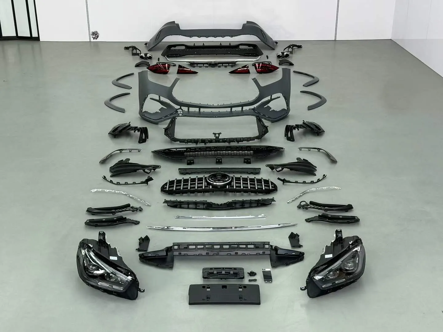 For 2020–2023 Mercedes-Benz GLE SUV (W167), Old-to-New 2026 AMG GLE 53 Style Body Kit