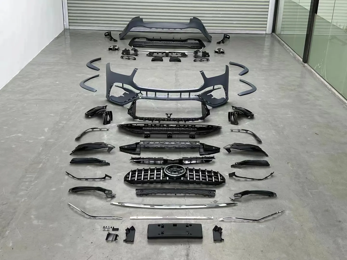Fits 2020–2026 Mercedes-Benz GLE SUV (W167) – Upgrade to 2026 AMG GLE53 Style Body Kit