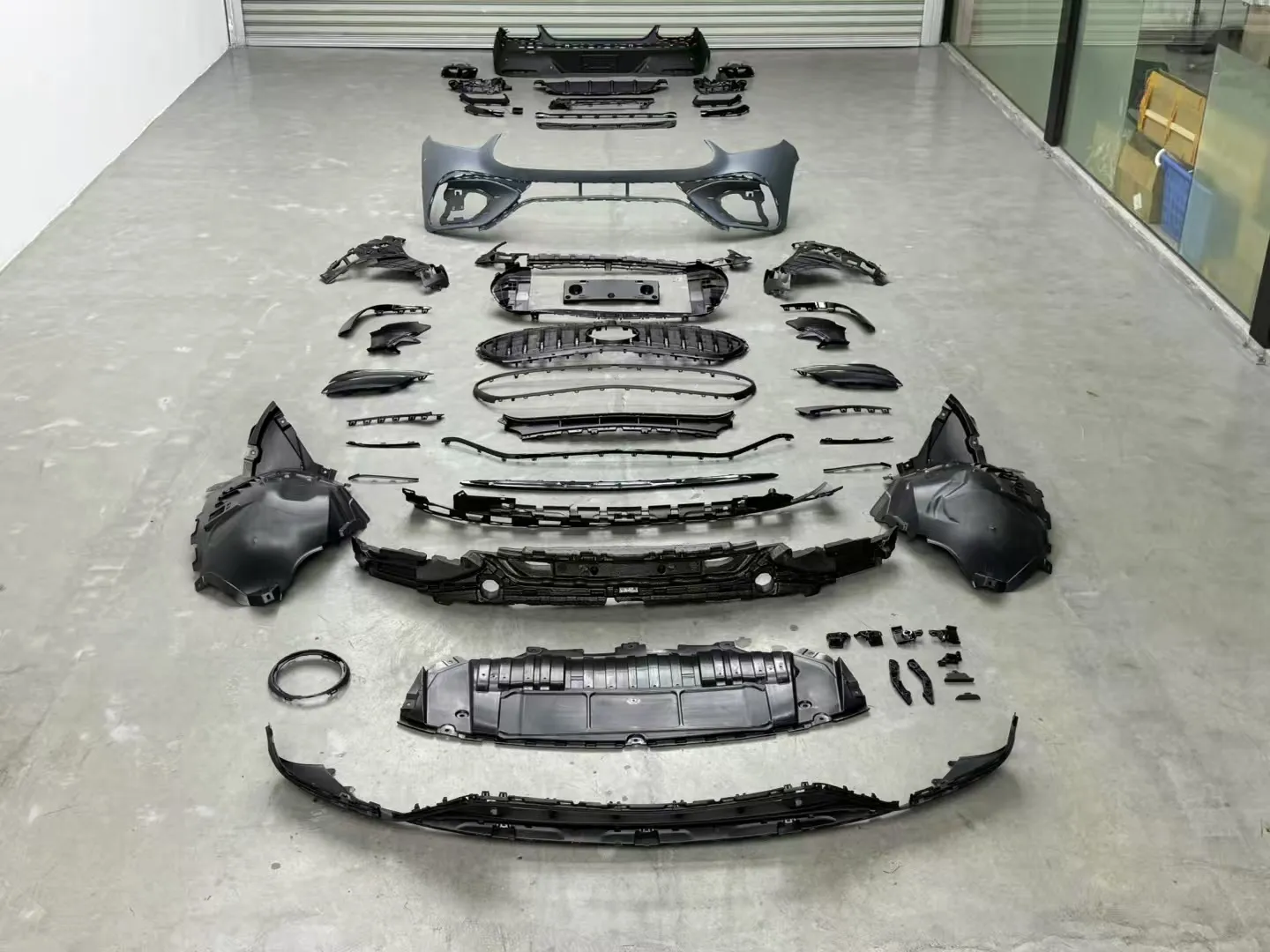 Compatible with 2023–2026 Mercedes-Benz GLC Coupe (X254) upgrade to AMG GLC 43 / AMG GLC 63 style body kit.