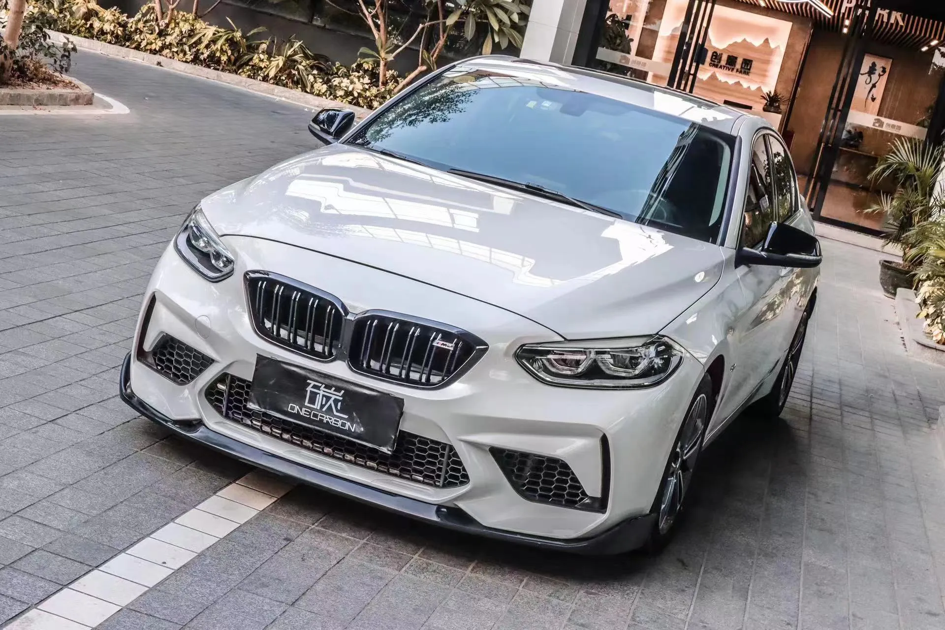 F20 Carbon Fiber Front Lip Effect