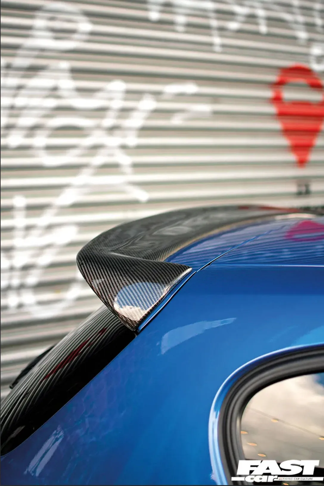 F20 Carbon Fiber Rear Spoiler Effect